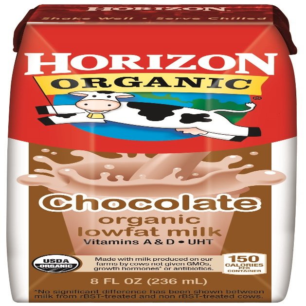 Horizon Organic, Low Fat Chocolate Milk, 8 Ounce