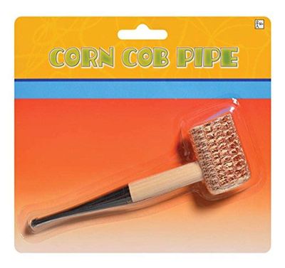 amscan Corn Cob Pipe, Gold