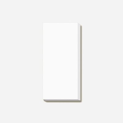 (Shimojima) Heiko G-3 Boxes, Deluxe White Plain Box, 3.1 x 6.4 x 0.5 inches (7.9 x 16.2 x 1.2 cm), 10 Pieces