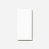 (Shimojima) Heiko G-3 Boxes, Deluxe White Plain Box, 3.1 x 6.4 x 0.5 inches (7.9 x 16.2 x 1.2 cm), 10 Pieces view 1
