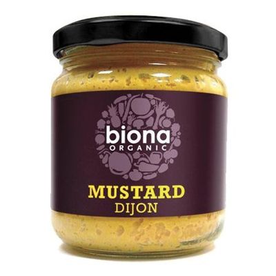 Biona Org Dijon Mustard 200G Bundle Pack Of 2