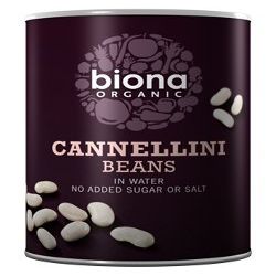 Biona Organic Cannellini Beans 400g-3 Pack