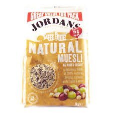 (2 Pack) - Jordans - Natural Muesli | 1000g | 2 Pack Bundle