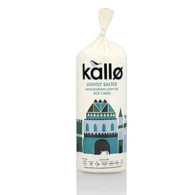 (2 Pack) - Kallo - Rice Cakes Slightly Salted | 130g | 2 Pack Bundle