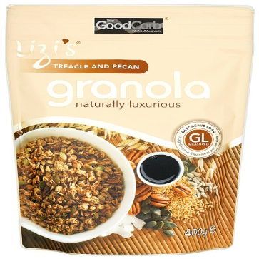 (2 Pack) - Lizi's - Treacle Pecan Cereal | 400g | 2 Pack Bundle