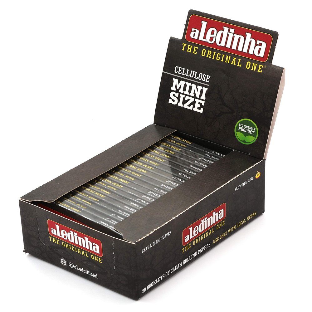 aLeda aLedinha MINI Clear Cellulose Paper, 20 Booklets, 1200 Leaves