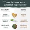 Belmont Peanuts Gourmet Chipotle & Sea Salt Virginia Peanuts, 20 oz (1 Pack)  Simple Ingredients, No Preservatives, 7g Protein  A Spicy, Salty, Crunchy, Hand Seasoned Snack view 4