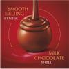 Lindt LINDOR Milk Chocolate Candy Truffles, Milk Chocolate with Melting Truffle Center, 15.2 oz. Bag view 2