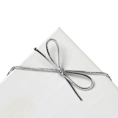 1000ea - 16" Silver Stretch Loops (Case)