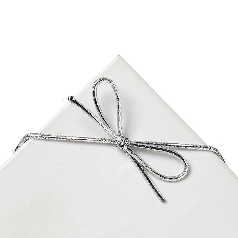 1000ea - 16" Silver Stretch Loops (Case)