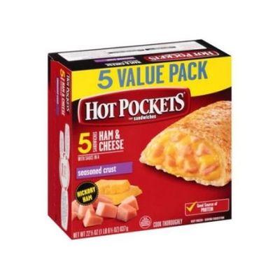 Hot Pockets Ham and Cheese, 22.5 Ounce -- 4 per case.