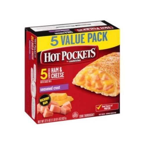 Hot Pockets Ham and Cheese, 22.5 Ounce -- 4 per case.