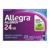 Allegra Adult 24-Hour Allergy Relief Gelcaps, Non-Drowsy Indoor and Outdoor Allergy Medicine, 180 mg Fexofenadine HCI Antihistamine Pill, 24-Count view 1