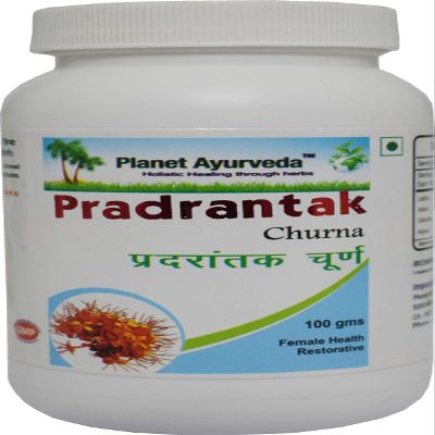 Planet Ayurveda Pradarantak Churna - Herbal Powder, 100 Grams 100% Natural and Free from Chemical; 2 Jars