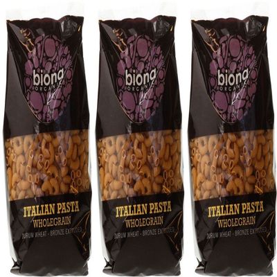 Biona Org Wholewheat Macaroni 500G Bundle Pack Of 3