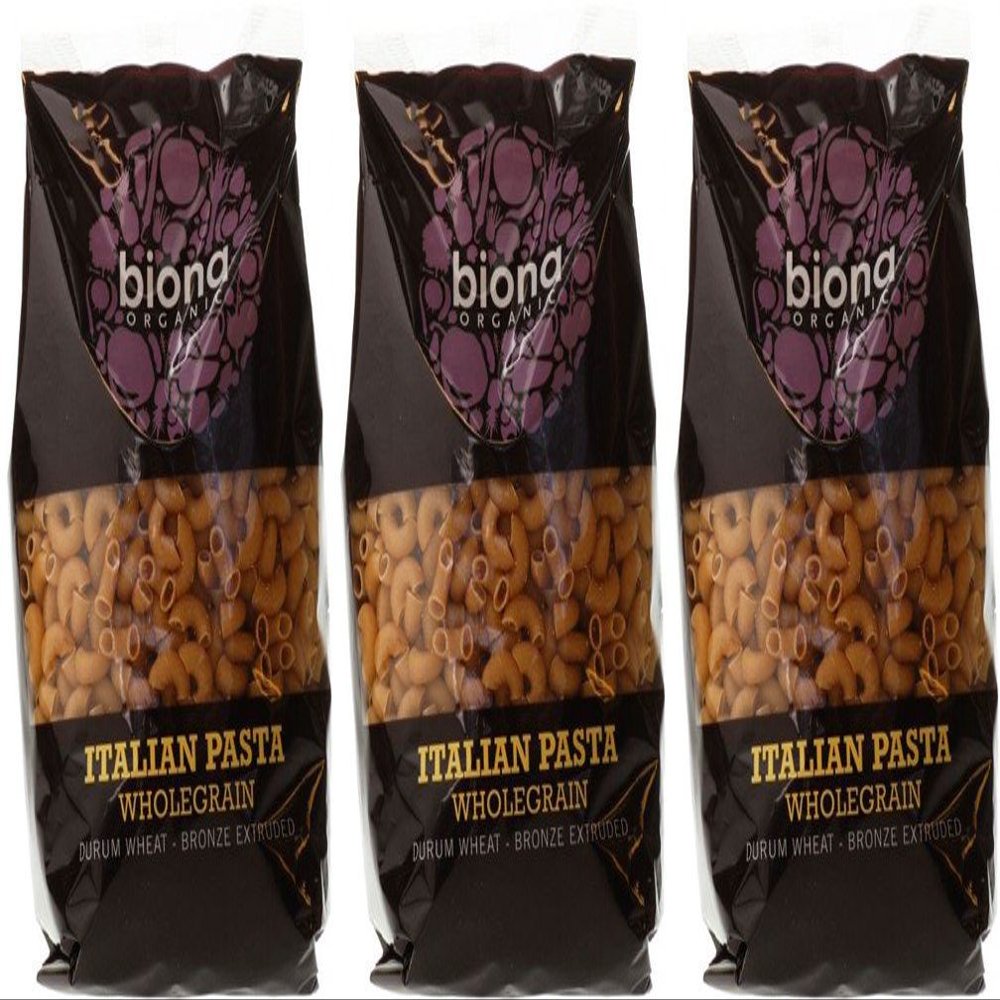 Biona Org Wholewheat Macaroni 500G Bundle Pack Of 3