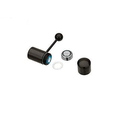 BodyJewelryOnline Lix Vibrating 316L Surgical Steel Tongue Ring Hematite Anodized Improved Motor