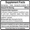 Planet Ayurveda Kaishore Guggul - Herbal Tablets, 100% Natural - 2 Bottles (Each Bottle Contains 120 Tablets) view 3