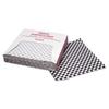 Bagcraft 057800 Grease-Resistant Wrap/Liners 12 x 12 Black Checker 1000/Box 5 Boxes/Carton view 3