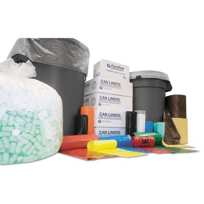 Inteplast Group SL2423R Institutional Low-Density Can Liners 7-10 gal 1.3 mil 24 x 23 Red 250/CT
