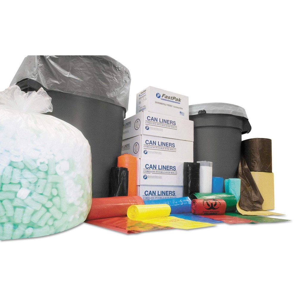Inteplast Group SL2423R Institutional Low-Density Can Liners 7-10 gal 1.3 mil 24 x 23 Red 250/CT