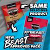 Jack Link's x MrBeast Original Beef Jerky - (10 Pack) 1.25 oz Bags - Ready to Eat Protein Snacks - 13g Protein per Serving - Made with 100% Real Beef view 3