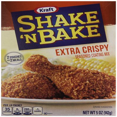 Shake 'n Bake Seasoned Coating Mix for Chicken or Pork, Extra Crispy, 5 Ounce