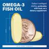 MAJOR Omega-3 Fish Oil - Fish Oil Supplement 1000mg - 100 Softgels (3-Pack) view 2
