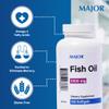 MAJOR Omega-3 Fish Oil - Fish Oil Supplement 1000mg - 100 Softgels (3-Pack) view 3