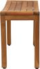 Patented 24" Asia Curve Teak Shower Bench - A. Bench view 4