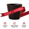 Lang's Chocolates  Dark Chocolate Shot Glasses  Dairy Free Kosher Chocolate  Gluten Free Dessert Cup  Great Candy Shot Glasses for Liquor, Wine, Liqueur, Spirits  Holds 1 Fl Oz  16 Piece Box view 3