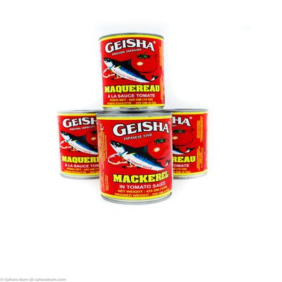 Geisha Mackerel in Tomato Sauce
