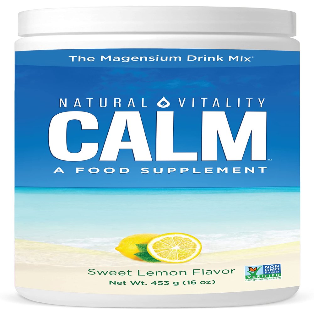 Natural Vitality Vitamin Calm Lemon, 16 oz