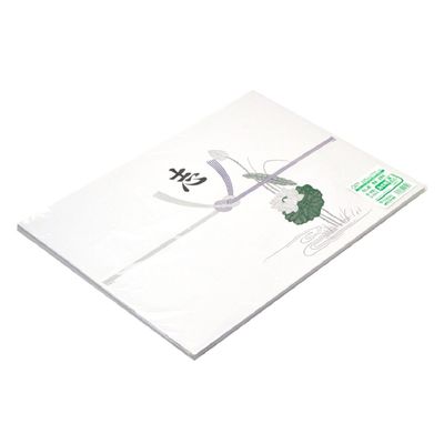 (Sasagawa) Taka-jirushi Noshi Paper 2-263 Kyoto Lotus Shimono, Minoro, 100 Sheets