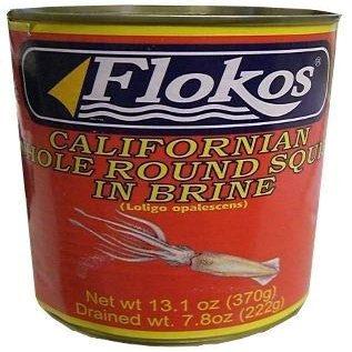 Squid in Brine (Flokos) 13.1 oz (370g)
