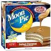 Moon Pie Double Decker Salted Caramel Flavored 8 Count - The Original Marshmallow Sandwich Since 1917 view 1