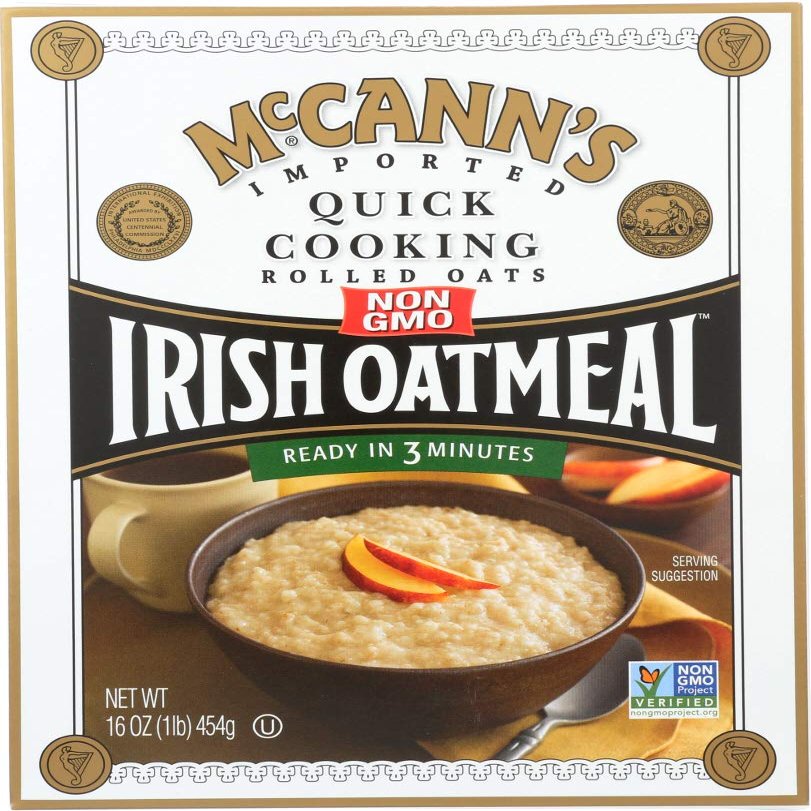 McCann's Irish Oatmeal, Quick Cooking, Rolled Oats, 16 oz (454 g)
