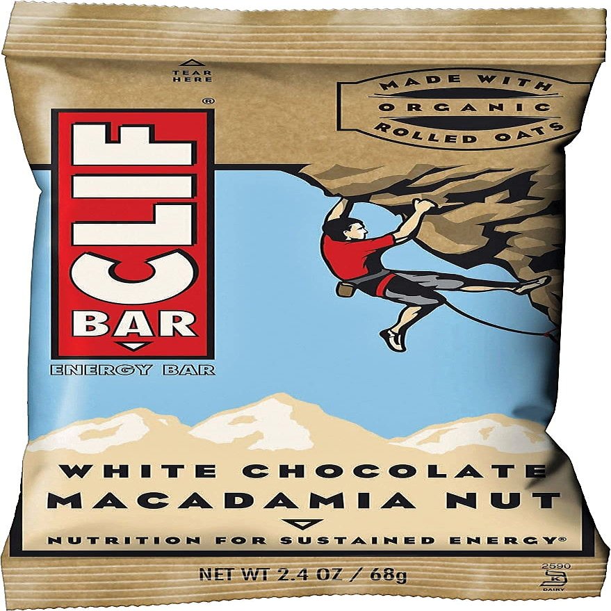 Clifbar Clifbar Clif Bars - 12 Pack White Chocolate Macadamia, One Size White Chocolate Macadamia, One Size