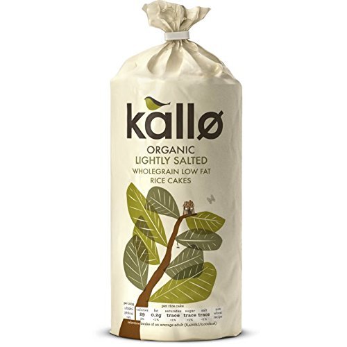 Kallo - Organic Lightly Salted Rice Cakes - 130g (Case of 12)