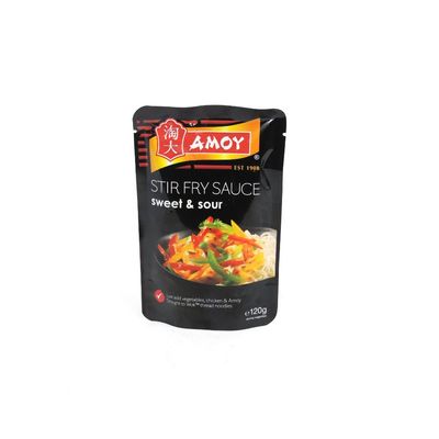 Amoy - Stir Fry Sauce - Sweet & Sour - 120g (Case of 12)