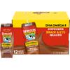 Horizon Organic Shelf Stable 1% Lowfat DHA Omega-3 Chocolate Milk Boxes, 8 fl oz, 12 Count - 8g Protein per Serving, USDA Organic UHT from Pasture-Raised Cows, Ready to Drink for Lunchbox, Travel, or On-the-Go, No Refrigeration Needed view 1