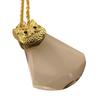 MAXIMIZE Owl Head Magnifier Pendant | 2X Lens | 2.25" x 1.5" Design | Elegant Golden Design with Black Stone Eyes | 30" (76.2 cm) Golden Chain | Includes Storage Pouch view 3