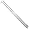ARTIST'S BEST (2 Pack) 5.25" (13.3 cm) Curved Flat-tip Bent Pick | 25 & 24 Bends | 3/32" Wide Flat Tip | Perfect for Dentists and Crafters | Durable Stainless Steel | Can Be Sterilized view 1