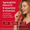 EZ Melts Dissolvable B-Complex - Vitamin B Complex - Provides Energy Metabolism & Heart Health Support - with Methylated B12 & Folate - Non-GMO & Vegan - Strawberry Swirl - 60 Tablets (60 Servings) view 2