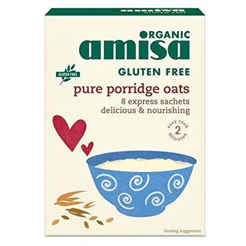 Amisa - Org GF Porridge Oats Sachets | 8 x 27g