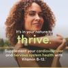 Nature's Bounty Vitamin B12, Supports Energy Metabolism and Nervous System Health, 5000mcg, 40 Quick Dissolve Tablets view 4