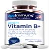 AgeImmune Vitamin B Complex with Vitamin D3 B12 B6 Magnesium Bisglycinate and Folate as Methylfolate - Doctor Formulated Methylated B Complex Supplement  60 Capsules - Without Niacin view 1