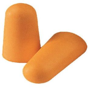 Radnor Single Use Tapered Orange Polyurethane And Foam Uncorded Earplugs (200 Packs)