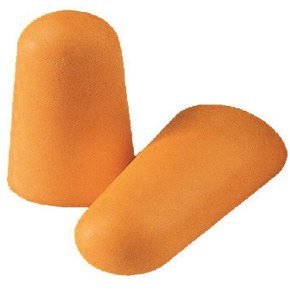Radnor Single Use Tapered Orange Polyurethane And Foam Uncorded Earplugs (200 Packs)