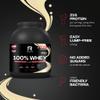 100% Whey, Vanilla - 2000g view 3